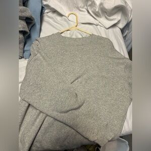 Grey oversized sweatshirt